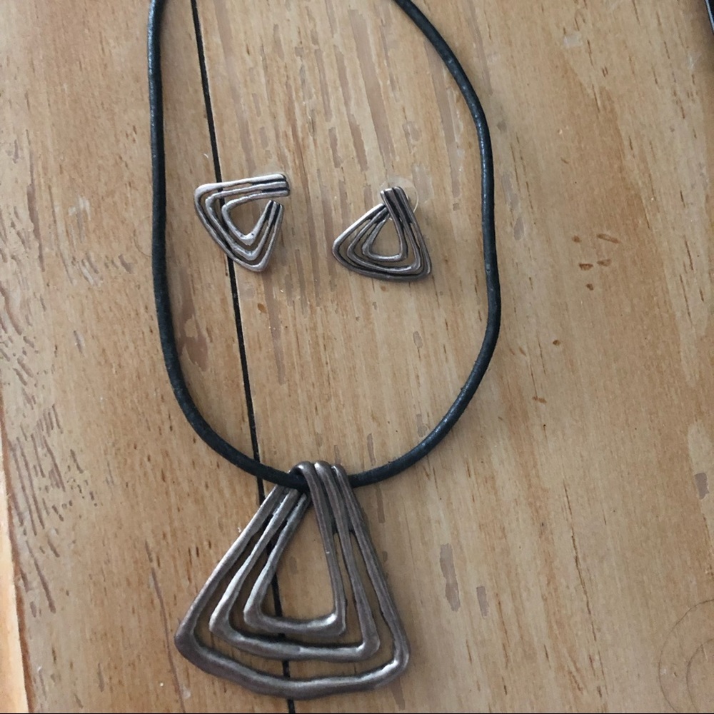 Jewelry Set Earrings and Necklace